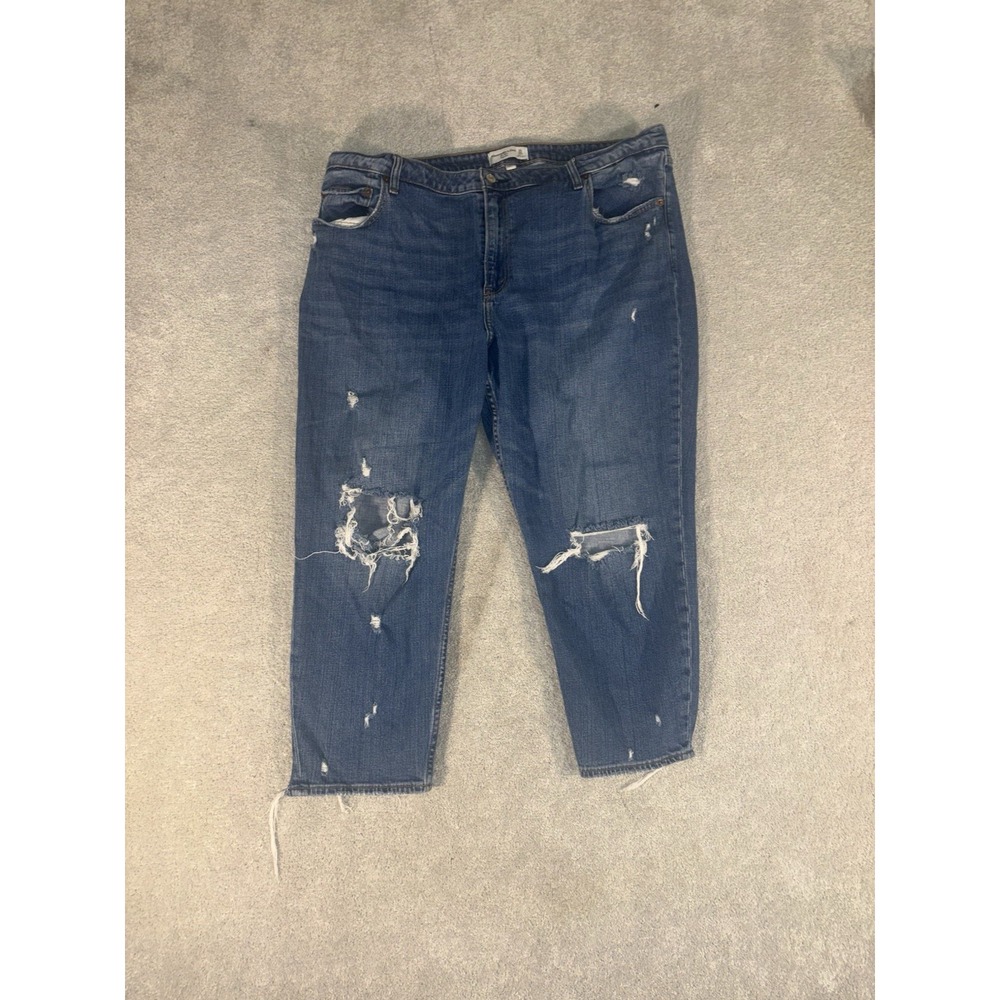 Abercrombie & Fitch High Rise Blue Jeans